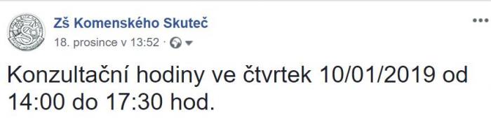 Konzultan hodiny - vce