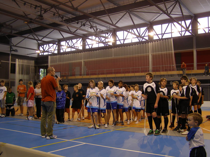 Slavnostní otevírání nové sportovní haly ve Skutči s FLORBALEM, 20. 9. 2010