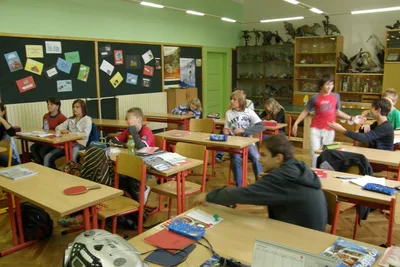 Třídy na začátku šk. roku, 15. 9. 2010