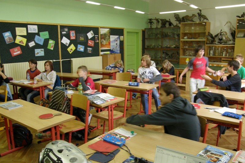 Třídy na začátku šk. roku, 15. 9. 2010
