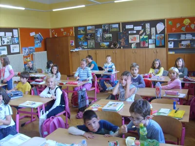 Třídy na začátku šk. roku, 15. 9. 2010