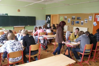 Třídy na začátku šk. roku, 15. 9. 2010