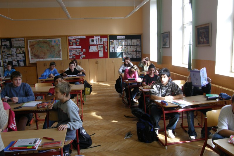 Třídy na začátku šk. roku, 15. 9. 2010