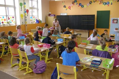 Třídy na začátku šk. roku, 15. 9. 2010