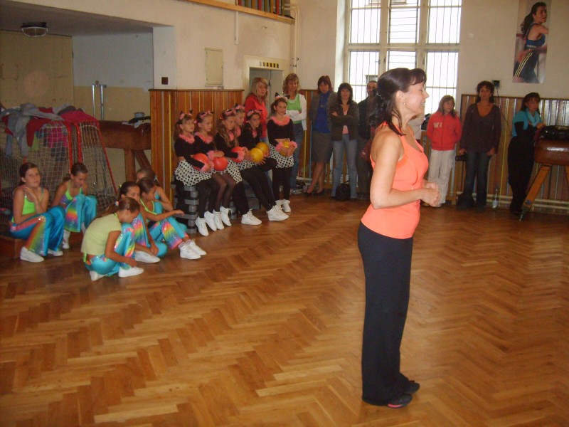 Ukázka aerobicku - Iva Mrkvičková, 20. 9. 2010