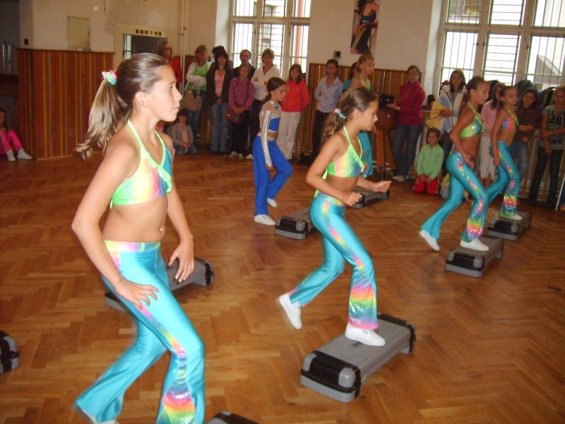 Ukázka aerobicku - Iva Mrkvičková, 20. 9. 2010