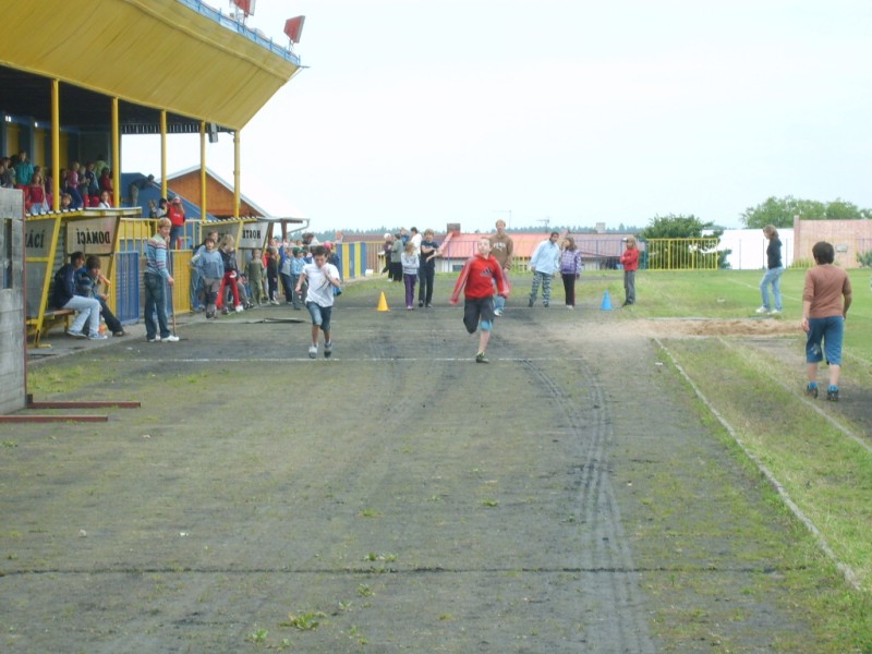 Výsledky atletického čtyřboje, 2. 9. 2010