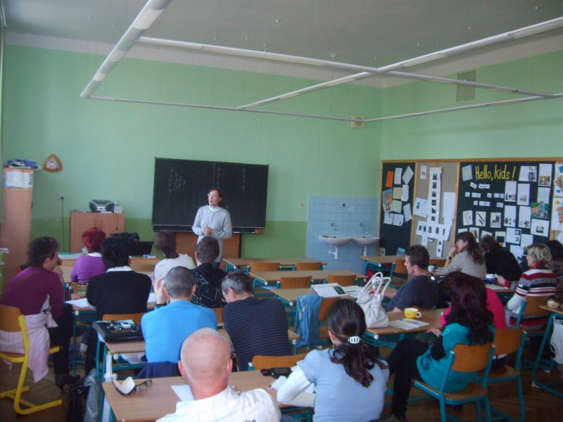 Školení pedagogických pracovníků, 7. 11. 2010