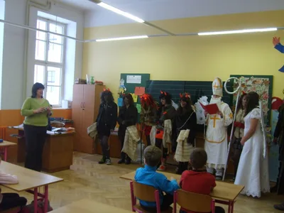 Mikuláš, anděl a čert, 6. 12. 2010