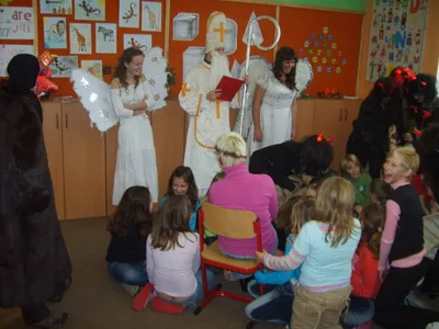 Mikuláš, anděl a čert, 6. 12. 2010