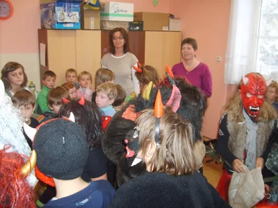 Mikuláš, anděl a čert, 6. 12. 2010
