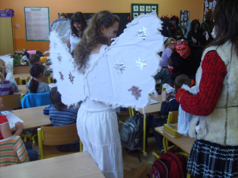 Mikuláš, anděl a čert, 6. 12. 2010