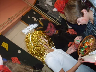 Mikuláš, anděl a čert, 6. 12. 2010