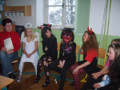 Mikuláš, anděl a čert, 6. 12. 2010