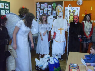 Mikuláš, anděl a čert, 6. 12. 2010