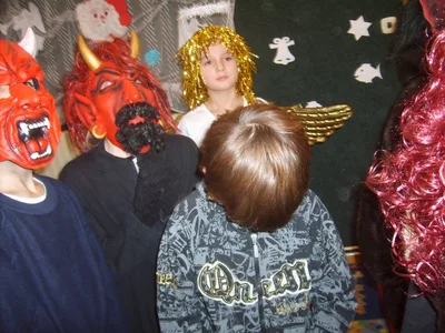 Mikuláš, anděl a čert, 6. 12. 2010