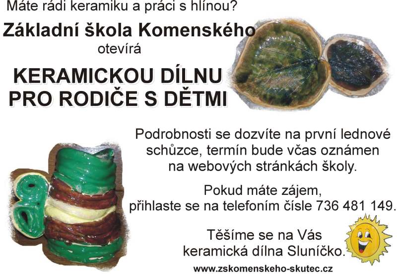 Keramická dílna pro rodiče s dětmi, 11. 1. 2011