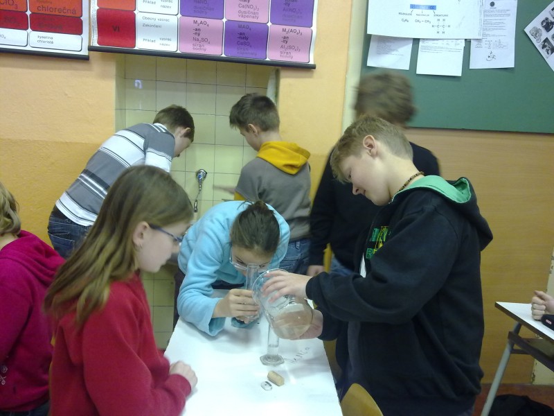 Laboratorní práce č.3 – šesté ročníky, 1. 1. 2011