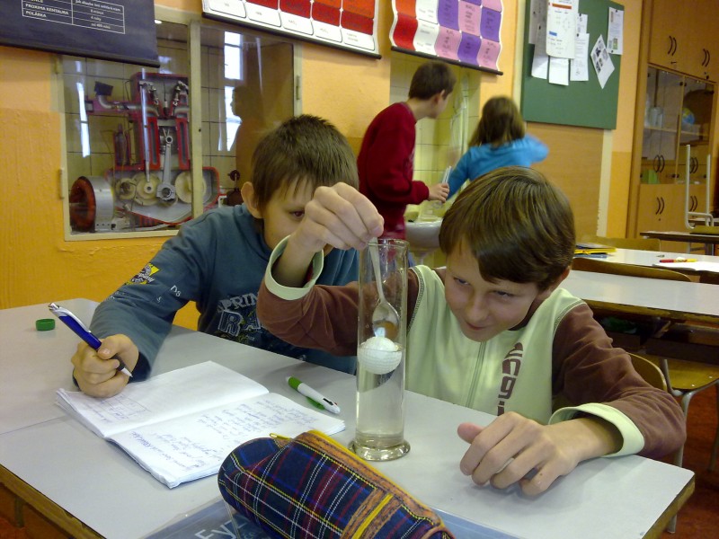 Laboratorní práce č.3 – šesté ročníky, 1. 1. 2011
