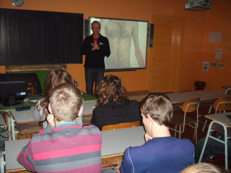 Prevence rizikového chování - Besedy s Mgr. Františkem Krampotou, 23. 2. 2011