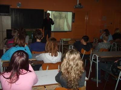 Prevence rizikového chování - Besedy s Mgr. Františkem Krampotou, 23. 2. 2011