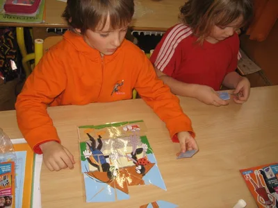 Prvňáčkové na Základní škole Komenského, 16. 3. 2011