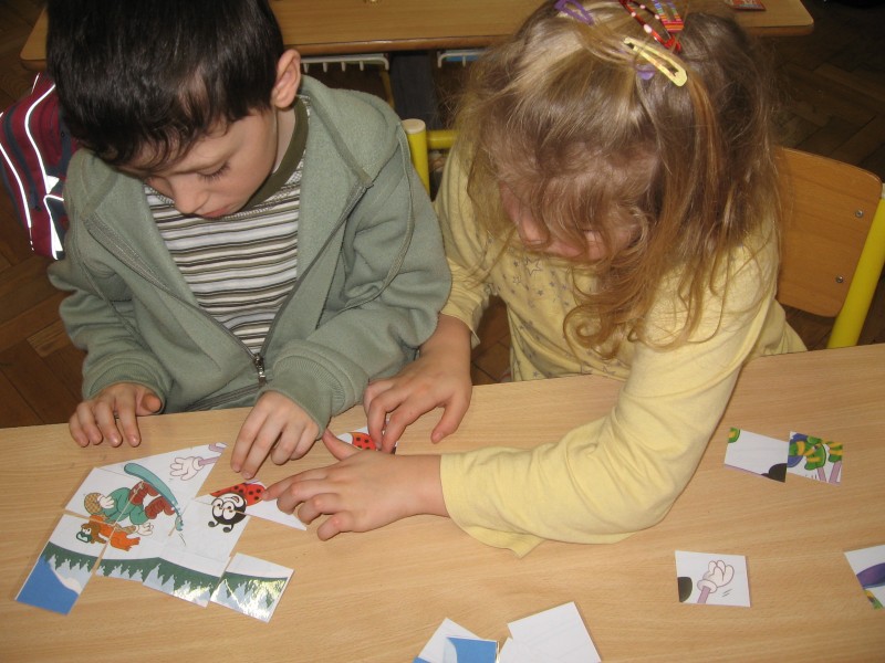 Prvňáčkové na Základní škole Komenského, 16. 3. 2011