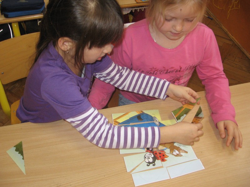 Prvňáčkové na Základní škole Komenského, 16. 3. 2011