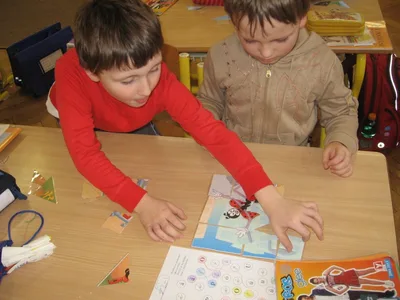 Prvňáčkové na Základní škole Komenského, 16. 3. 2011