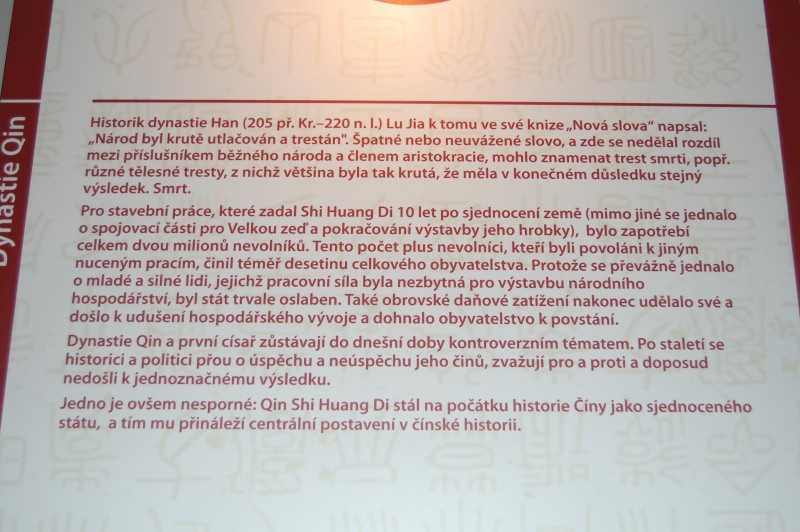 Terakotová armáda Prvního čínského císaře, 11. 4. 2011