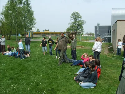 Ukázka výcviku dravců, 15. 5. 2011