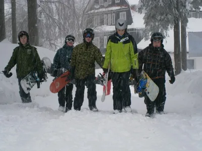 Lyžařský výcvik na Šerlišském mlýně, 29. 2. 2012
