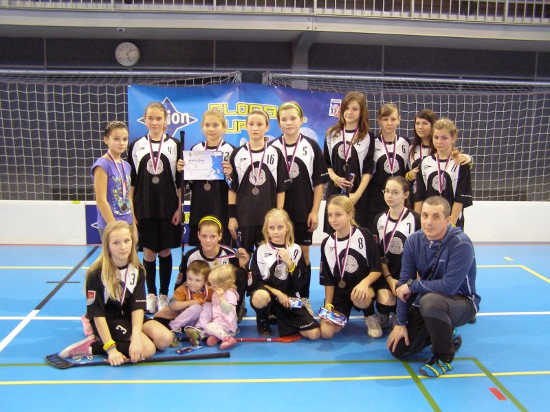 Stříbrné zakončení seriálu Orionflorbalcup 2012 pro Skuteč, 6. 2. 2012