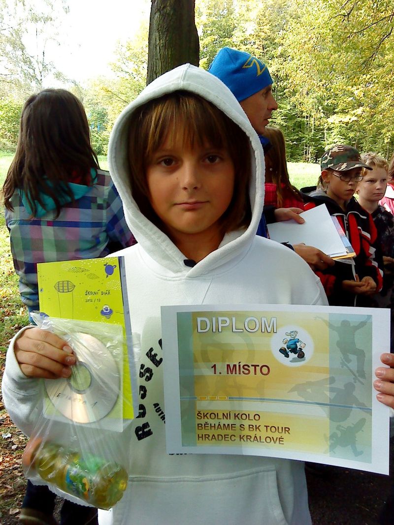 Běhali jsme s BK Tour ve znamení Ležáků, 16. 10. 2012