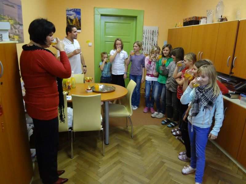 Florbalové hvězdičky z Komenského zazářily v Pardubicích, 6. 12. 2012