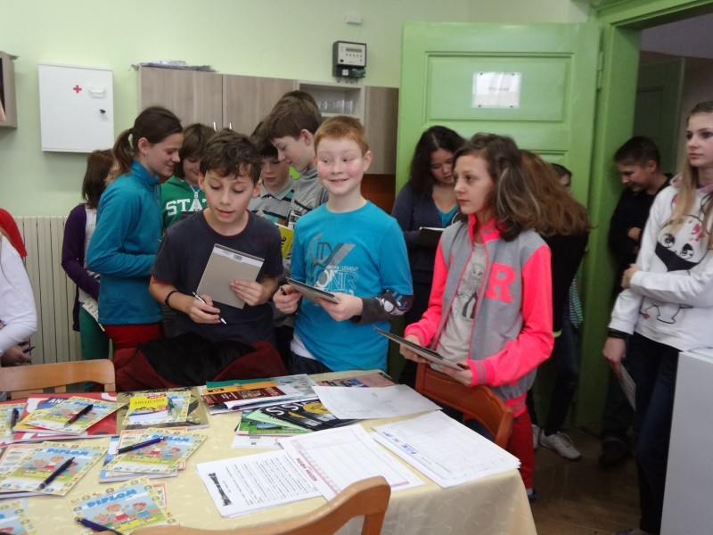 Olympiáda z cizích jazyků – školní kolo, 3. 3. 2013