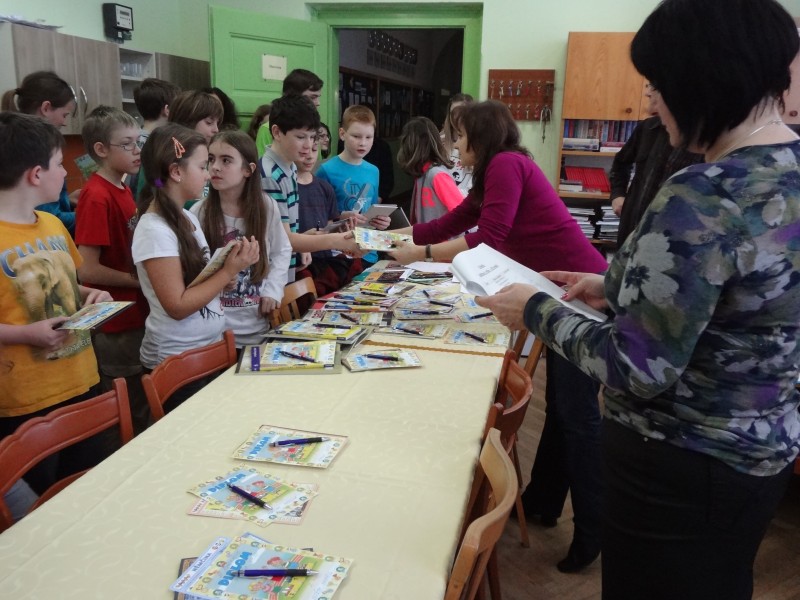 Olympiáda z cizích jazyků – školní kolo, 3. 3. 2013