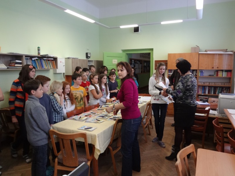 Olympiáda z cizích jazyků – školní kolo, 3. 3. 2013
