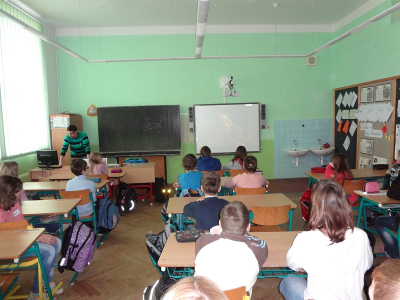 Dopravní kurz pro 4. a 5. ročník, 7. 4. 2013