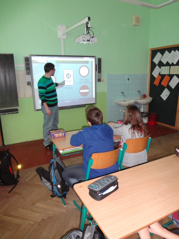 Dopravní kurz pro 4. a 5. ročník, 7. 4. 2013