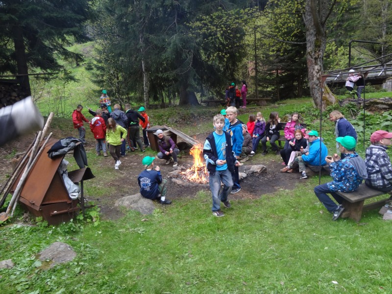 ŠKOLA  V  PŘÍRODĚ  2013  2.  A  4.  TŘÍDA, 20. 5. 2013