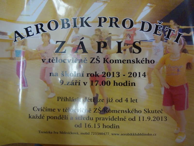 Aerobic pro děti, 2. 9. 2013