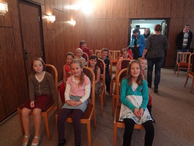 Pasování třeťáků, 10. 10. 2013