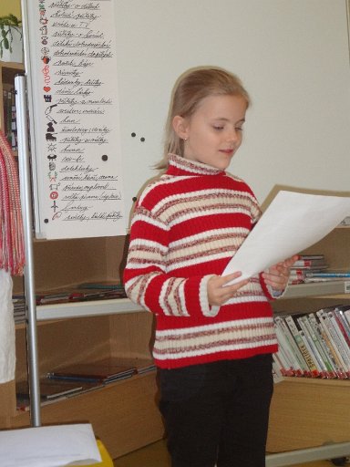 Druháci v městské knihovně, 25. 11. 2013