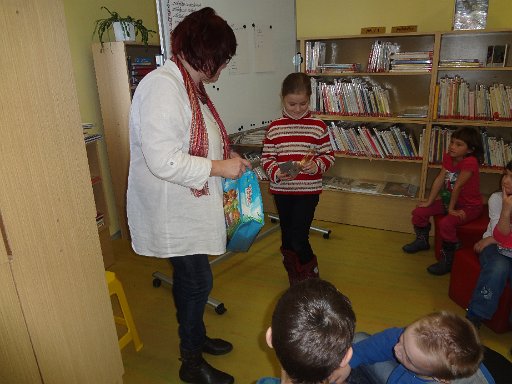 Druháci v městské knihovně, 25. 11. 2013