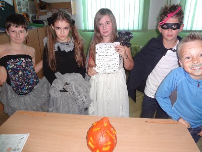 Halloween 5. třída, 7. 11. 2013