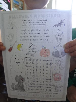 Halloween 5. třída, 7. 11. 2013