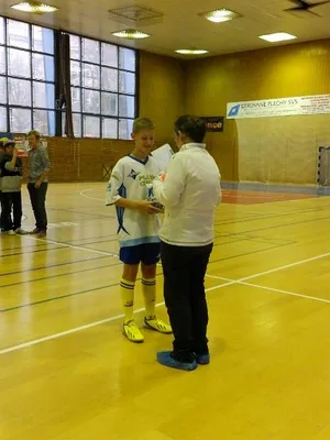Zlaté tažení našich florbalistů Krajskou olympiádou mládeže, 28. 11. 2013