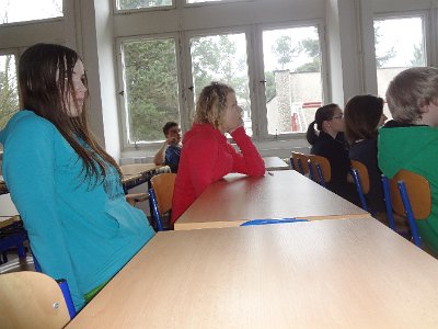 Druhá cesta našich devátých ročníků na půdu SPŠCH, 24. 1. 2014