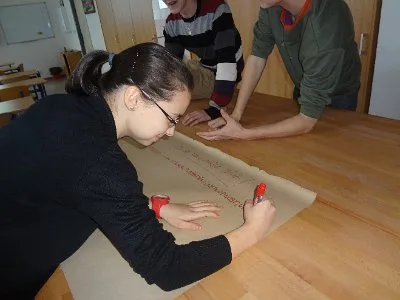 Druhá cesta našich devátých ročníků na půdu SPŠCH, 24. 1. 2014